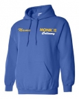 Hooded Pullover Sweatshirt with embroidered Monroe logo
